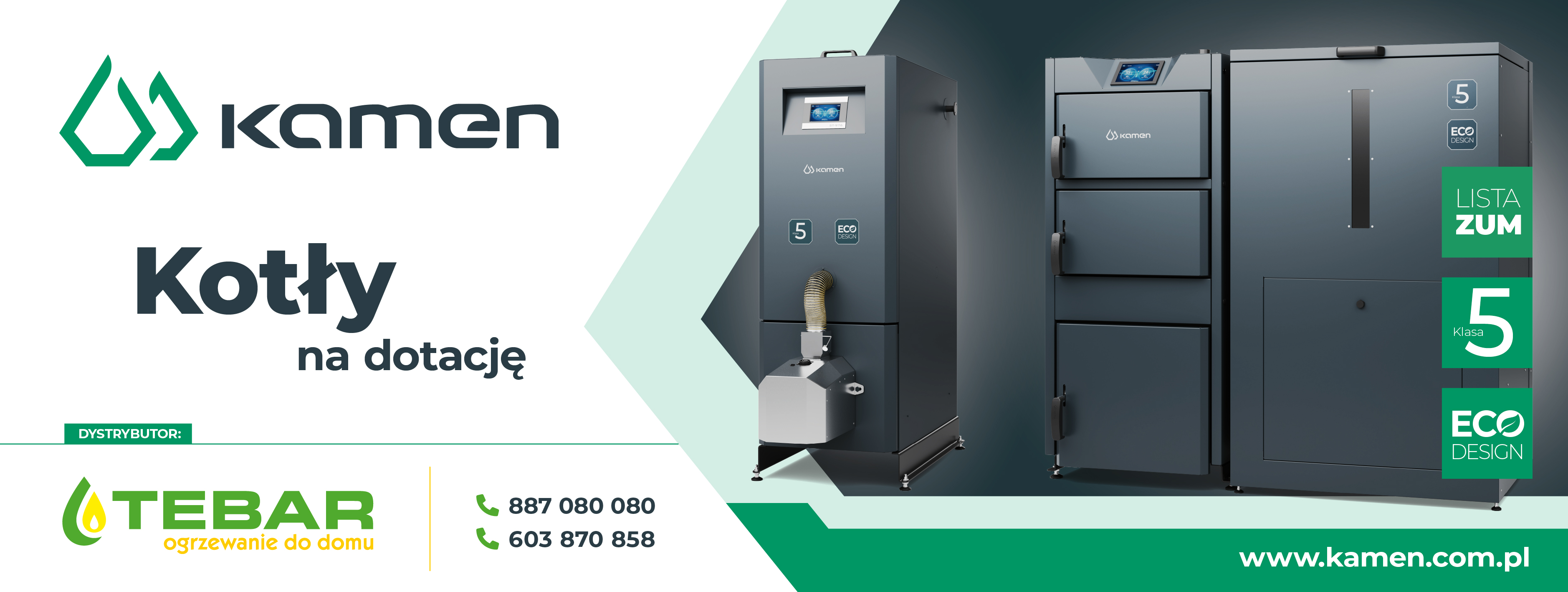 TEBAR autoryzowany partner Kamen - kotły na pellet i drewno, montaż i serwis Opoczno