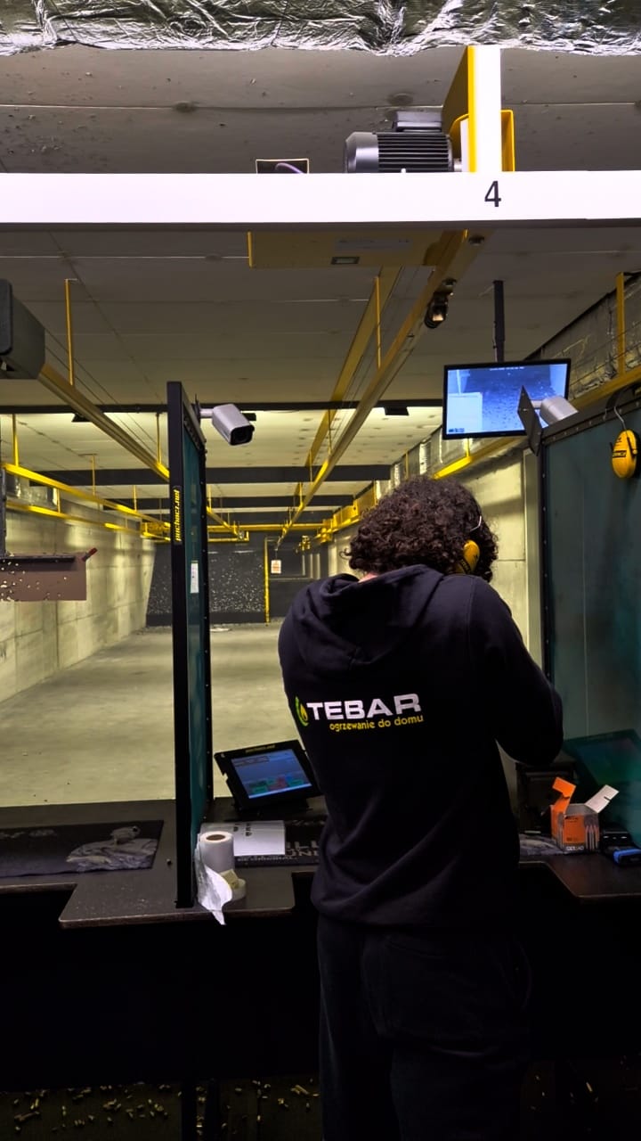 Wyjazd zespołu TEBAR na strzelnicę