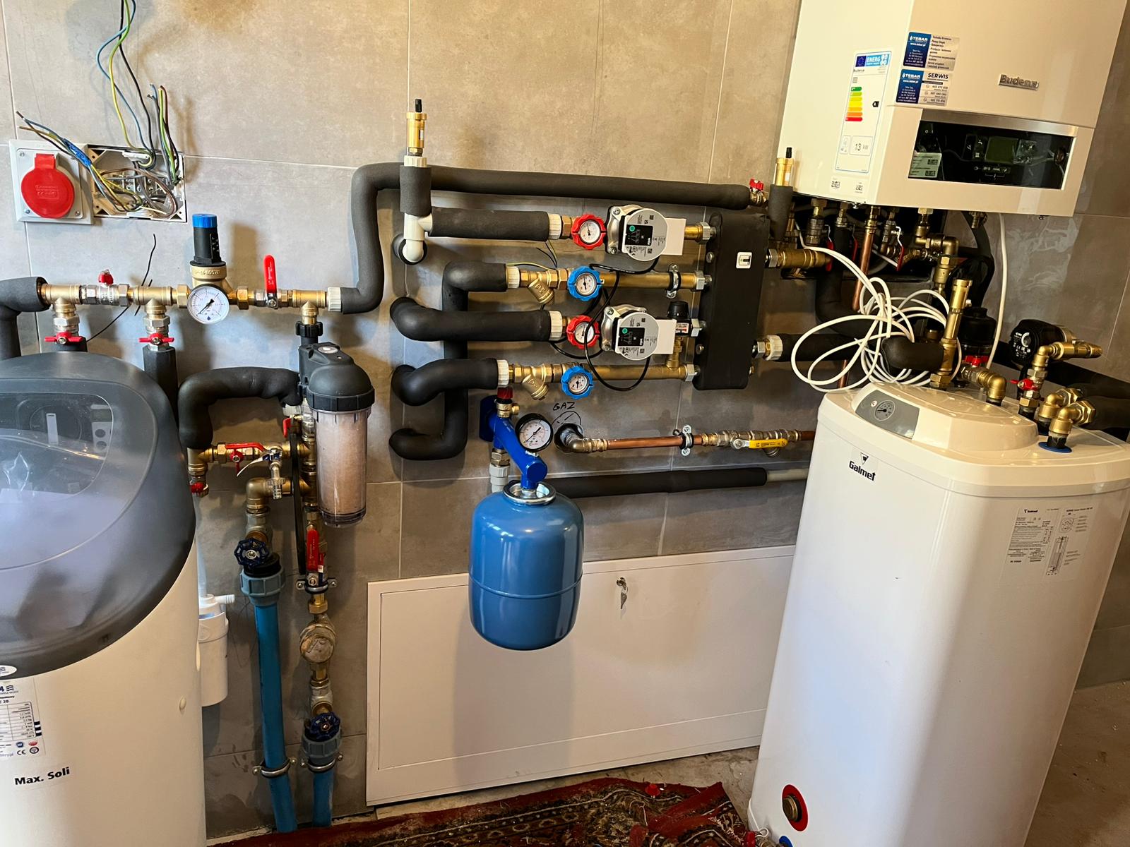 Wykonanie kotłowni gazowej oraz montaż stacji uzdatniania wody - realizacja TEBAR Opoczno