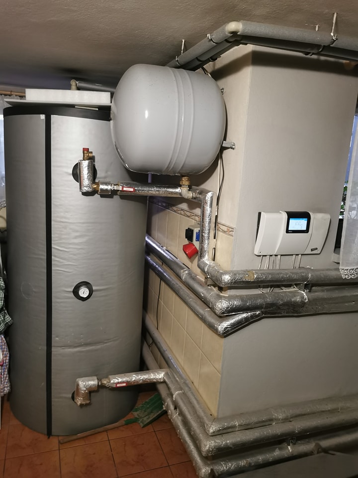 Modernizacja kotłowni - montaż zbiornika akumulacyjnego - realizacja TEBAR Opoczno