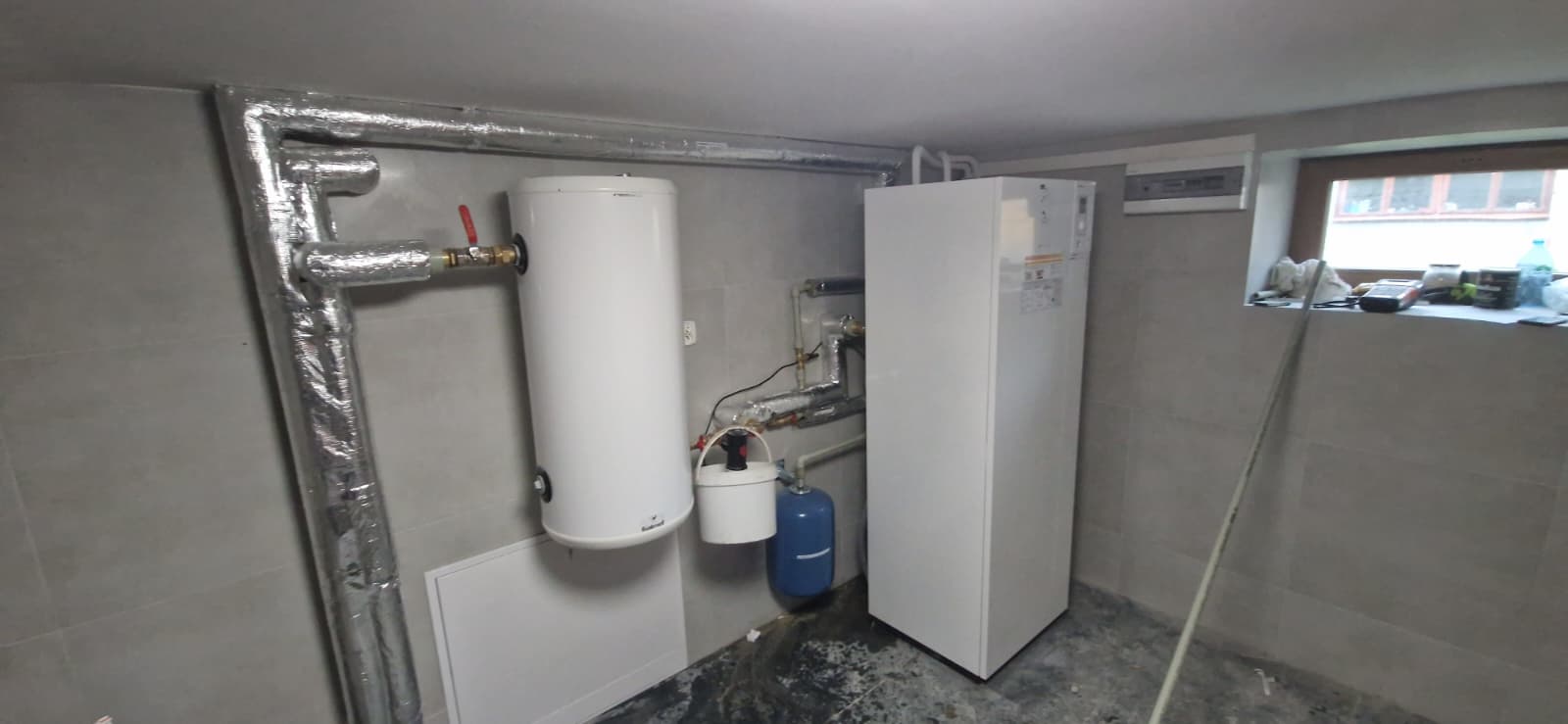 Dostawa i montaż powietrznej pompy ciepła Atlantic - realizacja TEBAR Opoczno